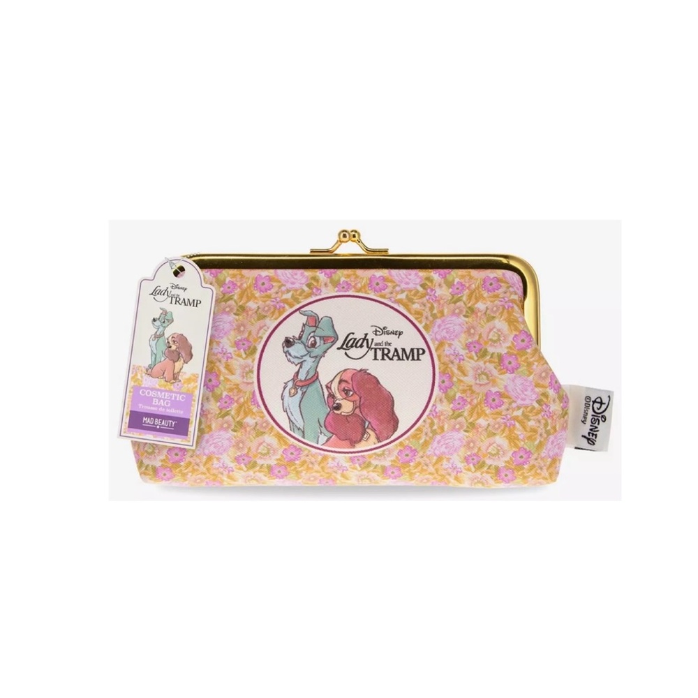 Mad Beauty Disney Lady and the Tramp Floral Small Cosmetic Bag